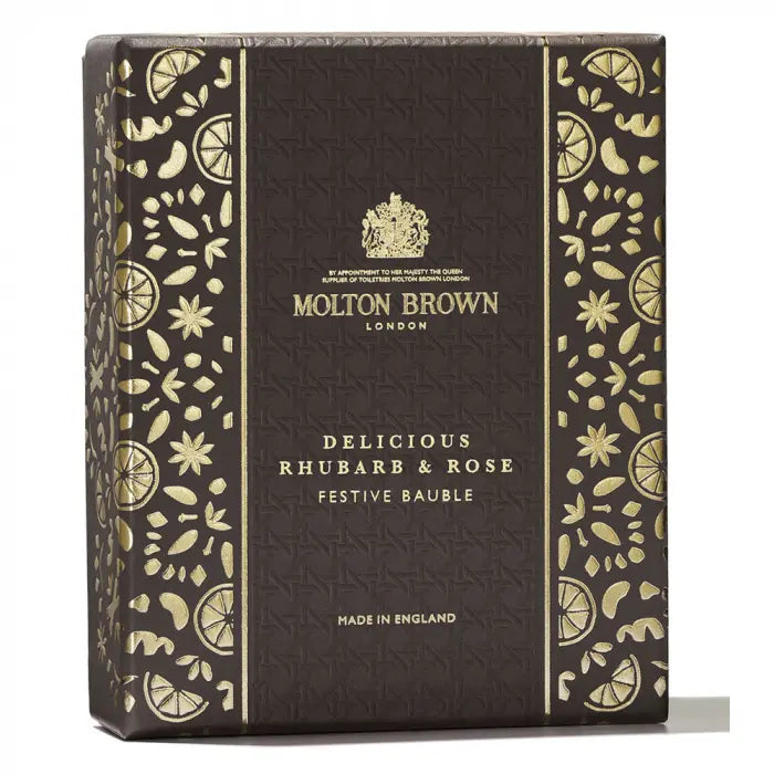 Molton Brown Delicious Rhubarb & Rose Festive Bauble Giftbox