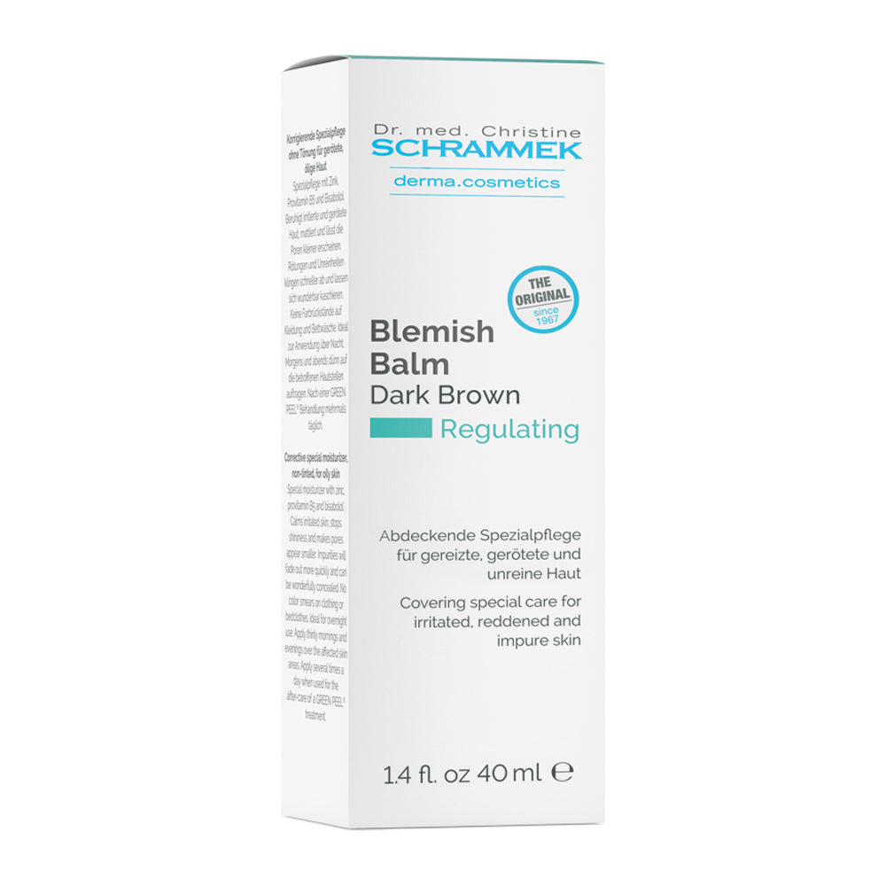Dr Schrammek Regulating Blemish Balm Dark Brown 40ml