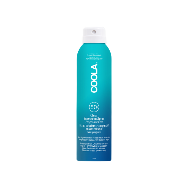 Coola Classic Body Sunscreen Spray SPF 50 fragrance-free 177ml