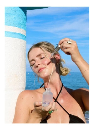 ROQUEBRUN Face Serum Self-Tan Light - self-tanning face serum 