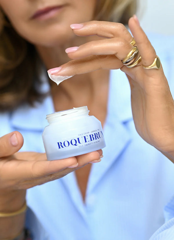 ROQUEBRUN Night Restore Face Cream Gradual Tan zelfbruiner