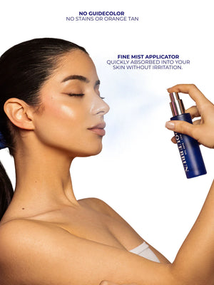 ROQUEBRUN Face Serum Self-Tan Dark - self-tanning face serum 