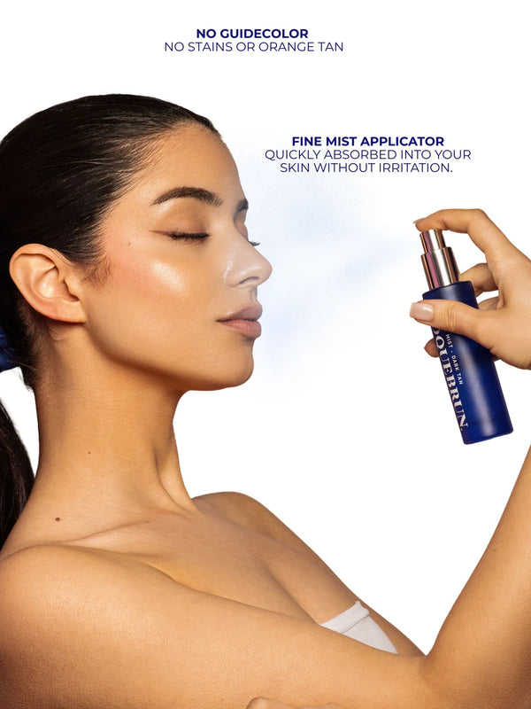 ROQUEBRUN Face Serum Self-Tan Dark - self-tanning face serum 