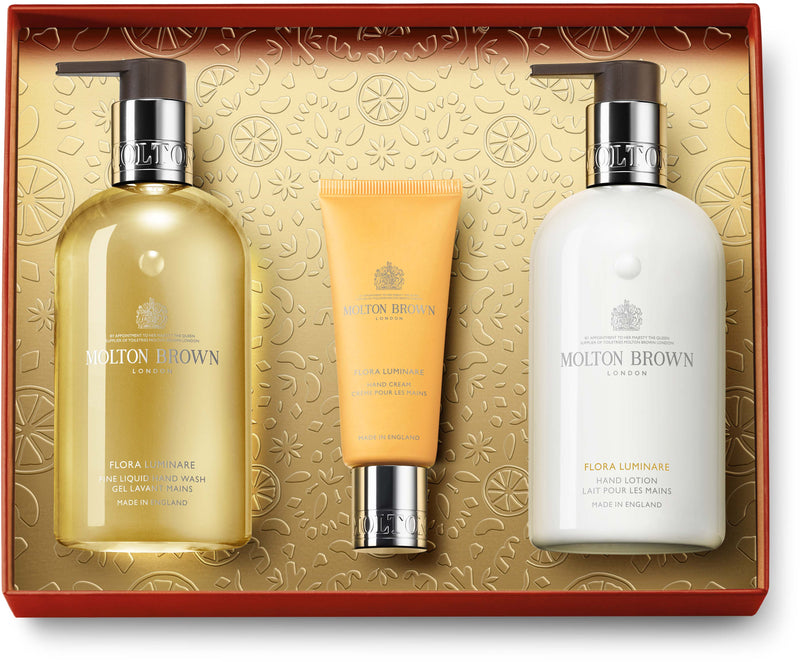 Molton Brown Flora Luminare Hand Collection