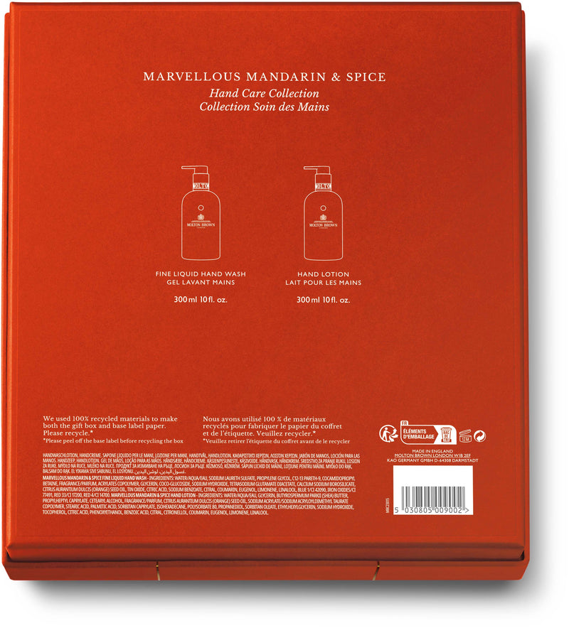 Molton Brown Marvellous Mandarin & Spice Hand Care Collection