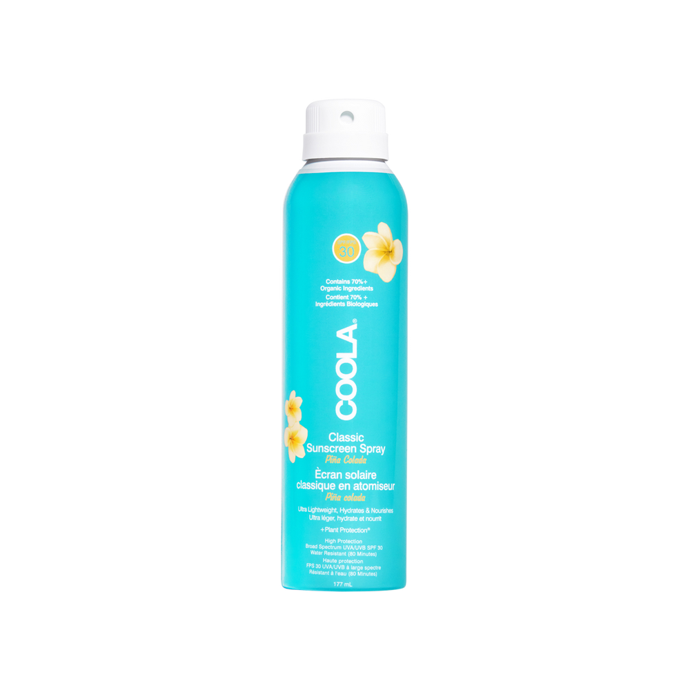 Coola Classic Body Sunscreen Spray SPF 30 Pina Colada, 177ml
