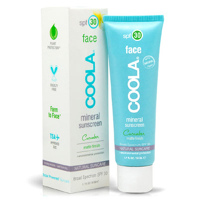 Coola Classic face SPF 30 Matte Finish Cucumber online bestellen - Cosmonde