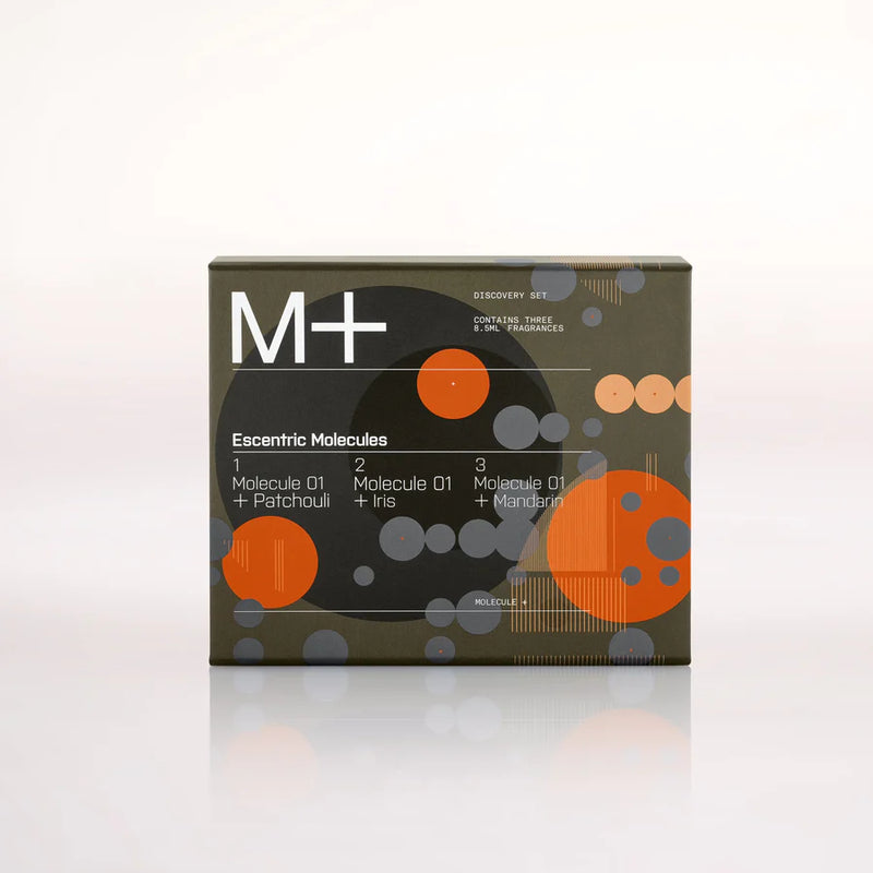 Escentric Molecules Discovery Kit M+ Patchouli Iris Mandarin 3 x 8,5ml