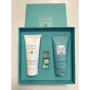 Acqua Dell'Elba Gift Box Archipelago Women: EdP 15ml + body cream 200ml + showergel 200ml