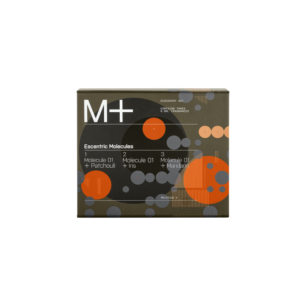 Escentric Molecules Discovery Kit M+ Patchouli Iris Mandarin 3 x 8,5ml