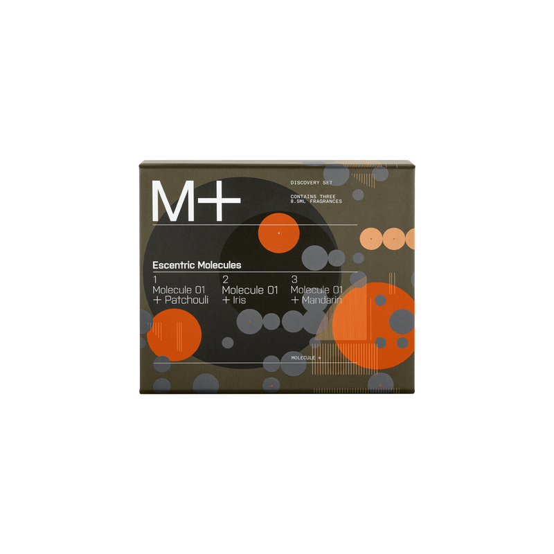 Escentric Molecules Discovery Kit M+ Patchouli Iris Mandarin 3 x 8,5ml